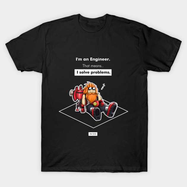 Barik Engineer by YHW T-Shirt by YHWdrawings